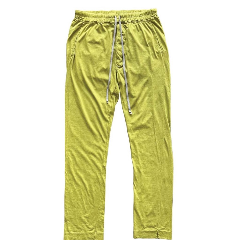 Men's Lime Green Casual Pants